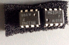 MC3340P Audio amplifier, Electronic Attenuator,  Volume Control.  DIP-8,Qty 2