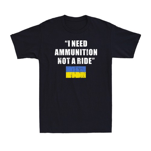 Need ammunition not - not, a