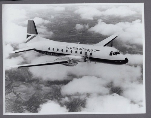 British airways hs748 bcoe - british,