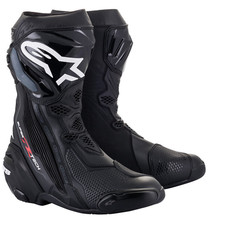 Alpinestars Supertech R (Latest Version) Motorcycle Motorbike Boots Black