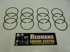 Piston ring set fits Vauxhall