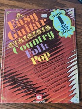 EASY GUITAR -COUNTRY, FOLK, POP - CHORDS + LYRICS - CHAPPELL - A/C - FREEPOST