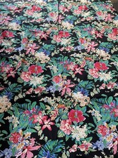 Tropical flowers black - tropical,