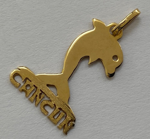 14ct gold dolphin - 14ct, pendant