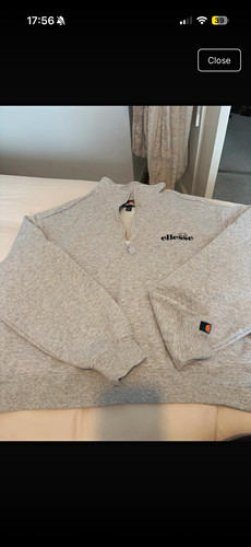 Ellesse grey pullover - ellesse,