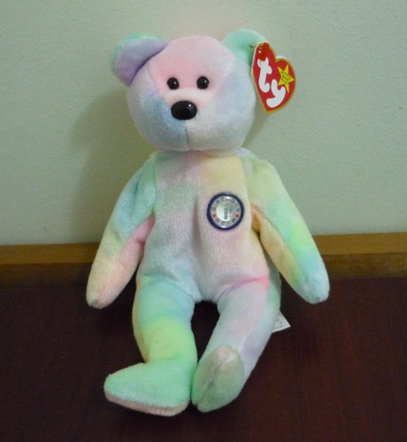 Beanie baby bear b - ty,