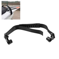 Black pillion seat pillion seat strap rescue belt for Honda Suzuki dirt bikes