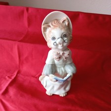 "Casades" CERAMIC GRANNY CAT (