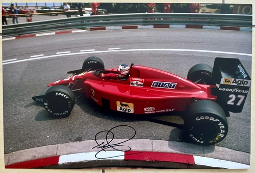Nigel mansell iconic ferrari - nigel,