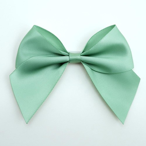 Large satin bows - bows, wide