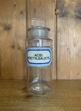 Antique chemist apothecary jar - antique,