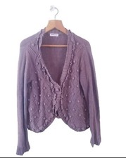 LADIES SIZE LARGE BROWN FINE