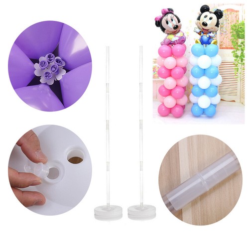 2pcs base balloon - balloon, column
