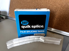 20 PIECES-HiP Quik Splice Splicing Tape (8/16mm Silent) or (Super8 Silent-Sound)