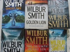 Wilbur Smith Selection Of Hardback & Paperback Books  ????