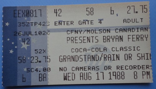 Bryan ferry concert - ferry, aug
