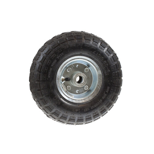 Pneumatic jockey wheel with - pneumatic,