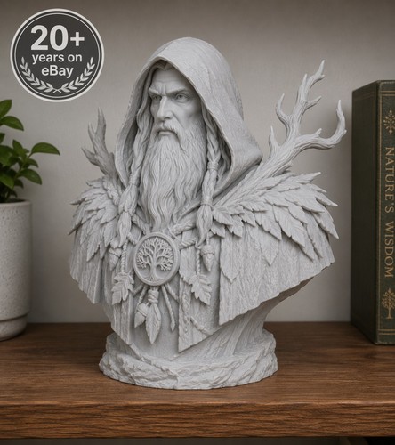 Druid bust home decor celtic - bust,