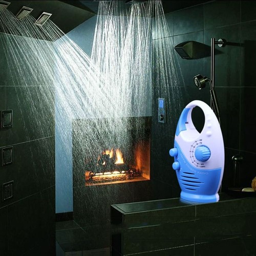 Bathroom radio built - radio, in