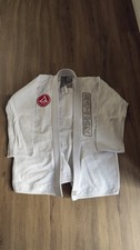 Gracie Barra Men’s A2 Atleta Gi White Brazilian Jiu Jitsu Kimono