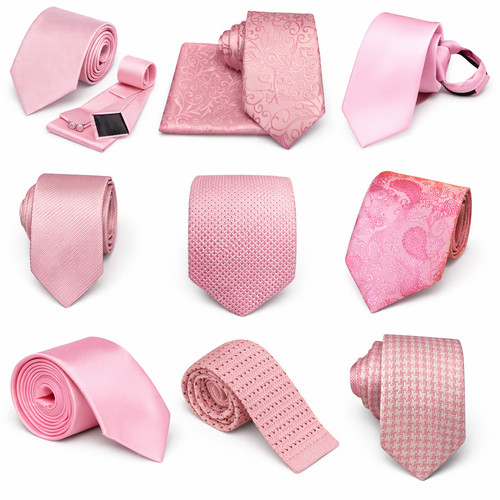 Pink collection woven paisley - pink,