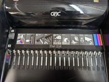 GBC CombBind C200 Manual Comb Binding Machine Black