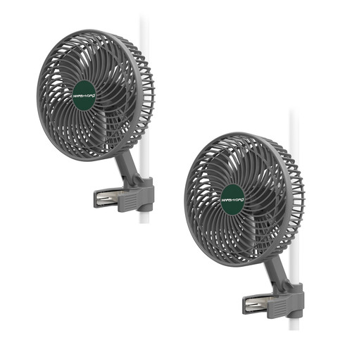 2pcs mars hydro clip fan - mars, 6''
