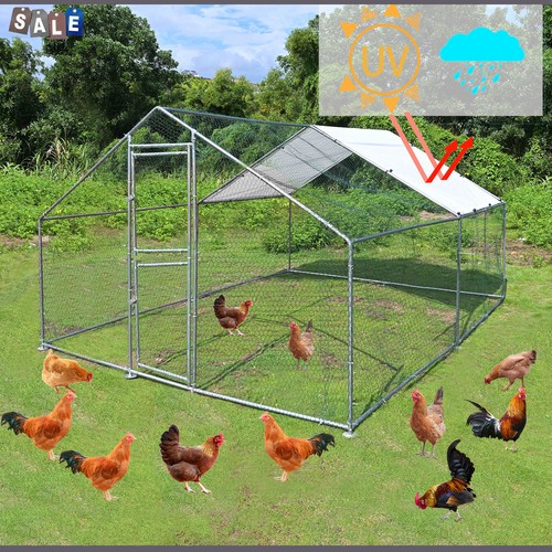 13x10ft walk chicken - walk, coop