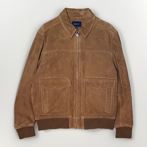 Gant suede jacket - suede, warm