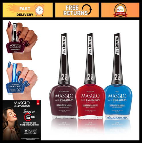 Fast drying nail - 3, polishes