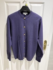 House Of Bruar Purple Cardigan