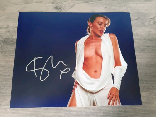 Rare kylie minogue signed - minogue,