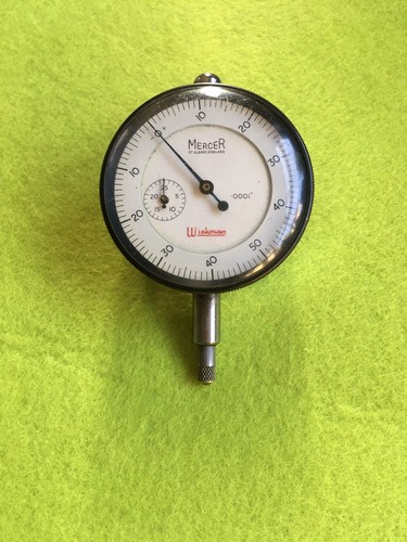 Mercer wickman dial guage - dial,