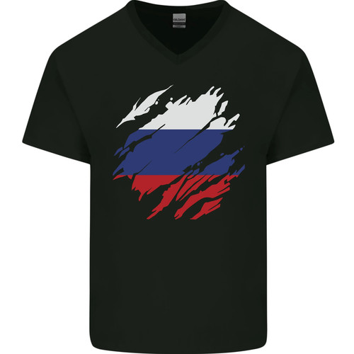 Torn russia flag russian day - russia,
