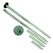 Lupit Pole Classic Standard Lock Stainless Steel 42mm Exercise Dance Removable