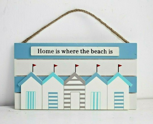 Wooden wall hanging - wall, huts