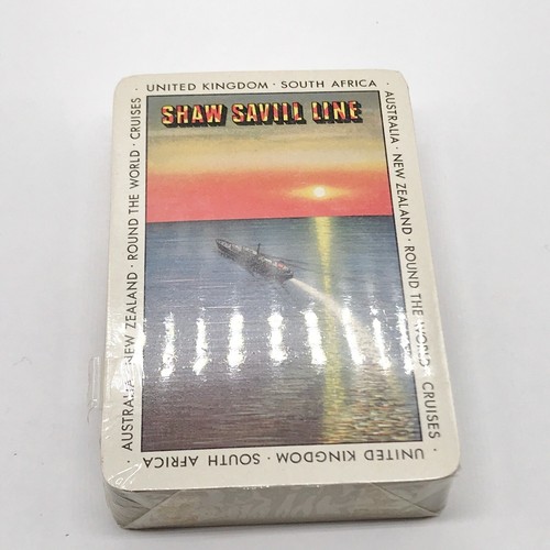 Vintage shaw savill line boat - vintage,