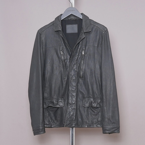 All saints leather blazer - saints,