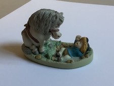 Riding Academy Thelwell Pony Figurine - Talk To Your Pony -  Penelope & Kipper 