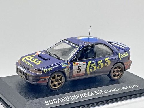 Subaru impreza 555 rally - 1/43,