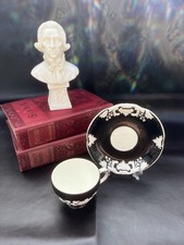 Rare George Jones & Sons Rhapsody Crescent ivory Cup & saucer 3 Available 