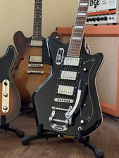 Eastwood Airline Electric Guitar 3 Pickup & Boost Black