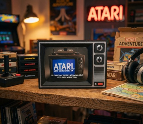 Atari video game - video,