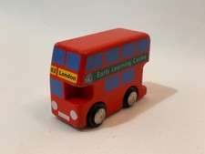 Wooden ELC London bus EARLY LEARNING CENTRE for wooden train track