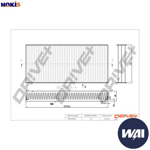 Filter cabin air - filter,