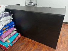 Dark Wood Rectangle Reception