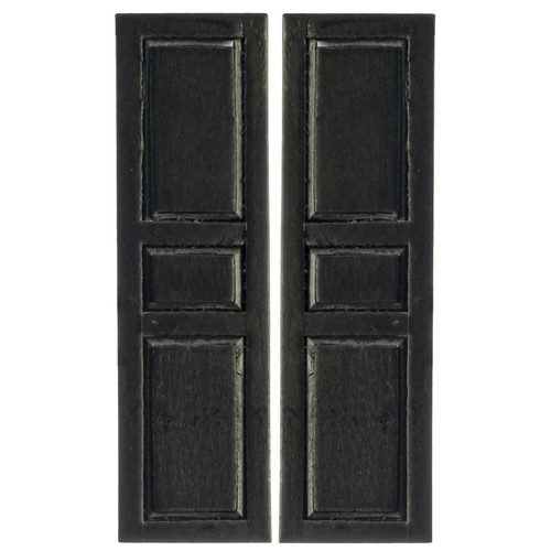 Dolls house window shutters - dolls,