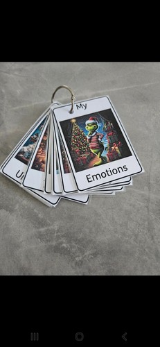 Emotions flash cards - ,, autism