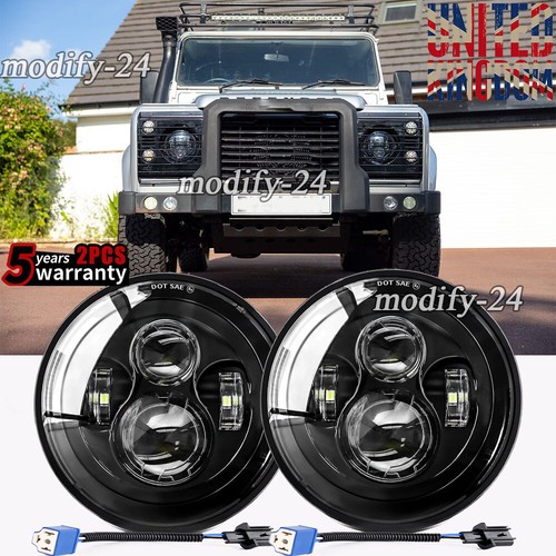 Projector led headlights - 7",