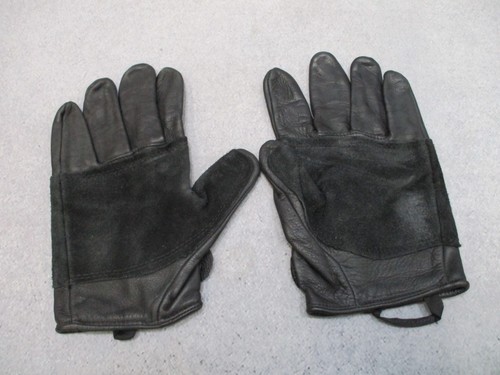 Military black leather - military,
